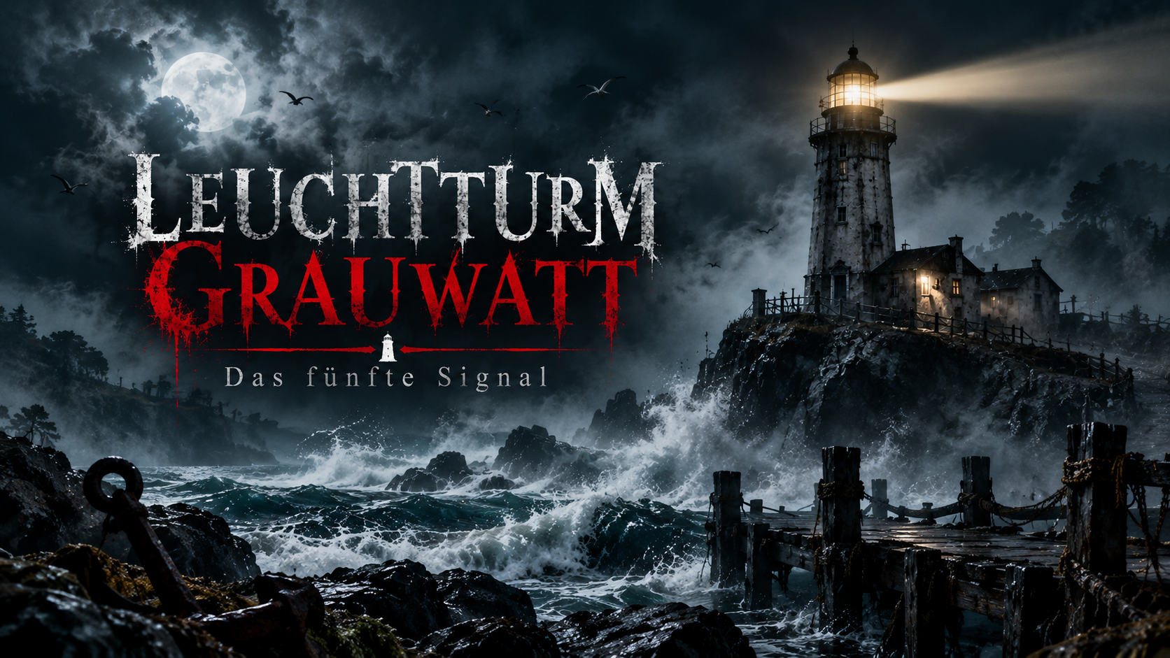 Offizielles Serienlogo Leuchtturm Grauwatt – Das fünfte Signal